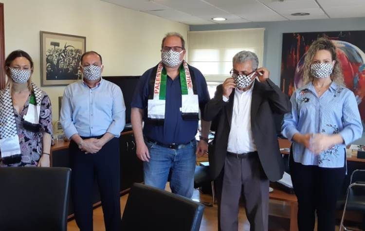 Στο πλευρό του αγώνα των Παλαιστινίων ξανά η διοίκηση του Δήμου