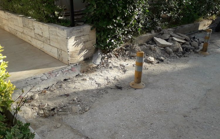 Καταγγελία κατοίκων της πόλης για «ανορθογραφίες» συνεργείου εταιρείας