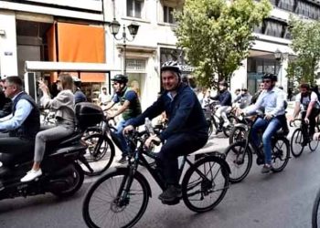 Ο Βλάσσης Σιώμος συμμετείχε στην εκδήλωση της ΚΕΔΕ για την Παγκόσμια Ημέρα Ποδηλάτου