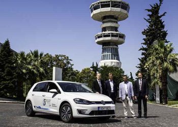 Ένα Volkswagen e - Golf στη ΔΕΘ - Helexpο