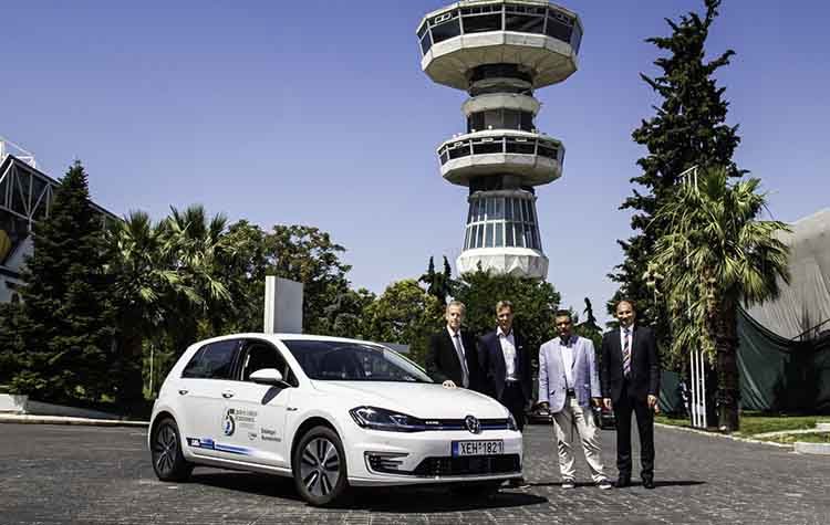 Ένα Volkswagen e - Golf στη ΔΕΘ - Helexpο