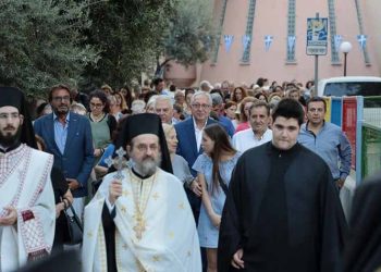 Στον εορτασμό του Ι.Ν. Αγίων Αναργύρων ο δήμαρχος Αμαρουσίου