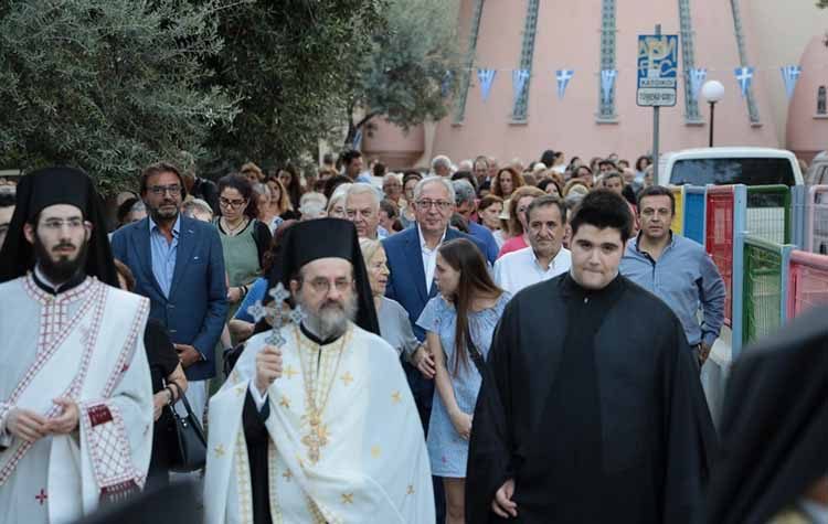 Στον εορτασμό του Ι.Ν. Αγίων Αναργύρων ο δήμαρχος Αμαρουσίου