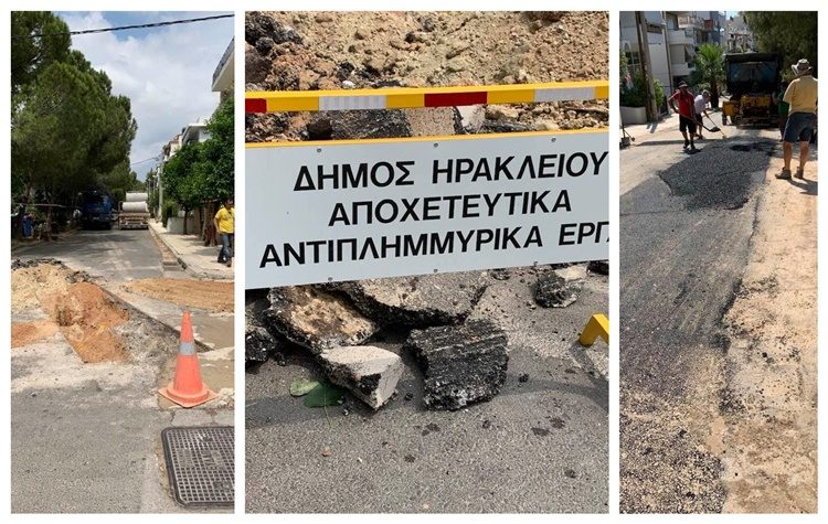 Νέος αγωγός ομβρίων για την προστασία της πόλης από τα καιρικά φαινόμενα