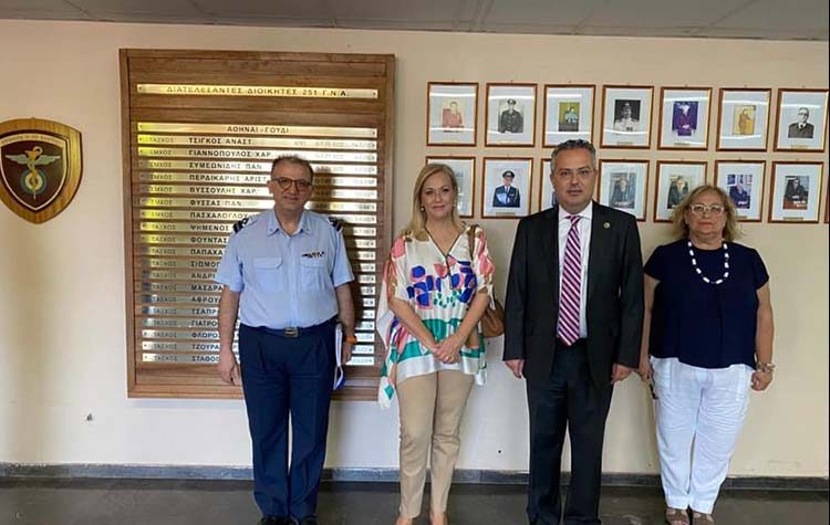 Στο επίκεντρο η συνεργασία Δήμου - 251 Γενικού Νοσοκομείου Αεροπορίας