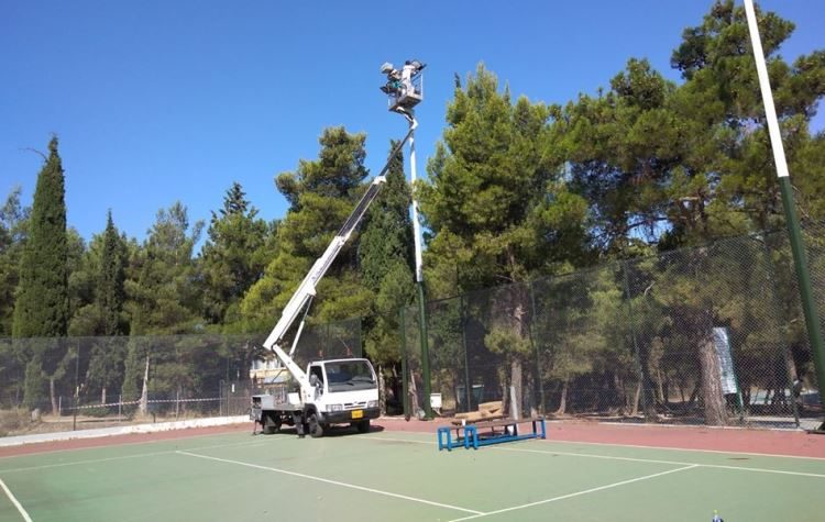 Προχωρούν οι εργασίες σε γήπεδα τένις και ωδείο του ΠΑΟΔΑΠ
