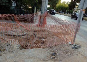 Έργα - παγίδες για τους πεζούς στην πόλη