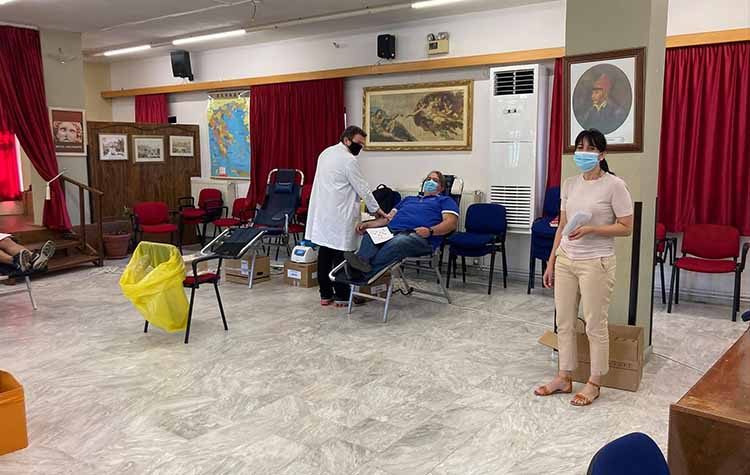 Ολοκληρώθηκε με επιτυχία η 25η δράση εθελοντικής αιμοδοσίας
