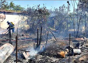 Φωτιά στο Πεύκο Πολίτη - Εξετάζεται το ενδεχόμενο εμπρησμού