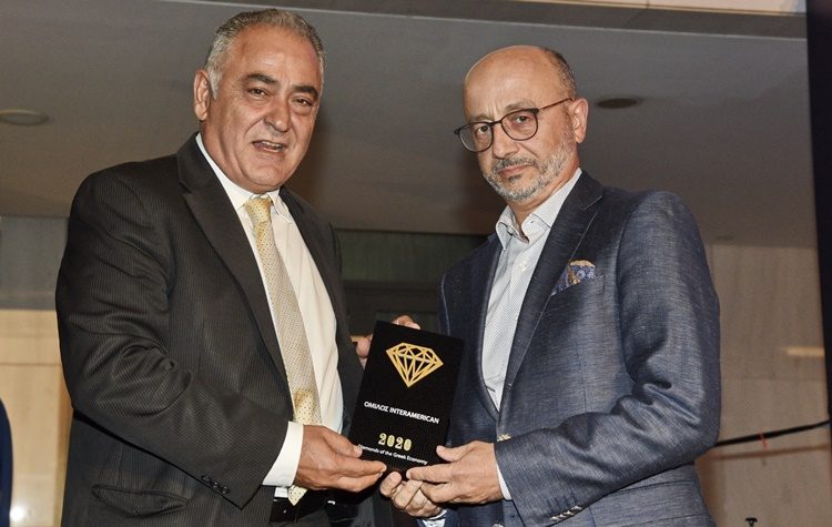 Διάκριση για την INTERAMERICAN στα Diamonds of the Greek Economy