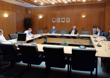 Διαδημοτική επίσκεψη… υποδομών στον Κώστα Καραμανλή