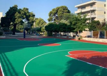 Ολοκληρώθηκε η ανάπλαση και στο προαύλιο του Ειδικού Σχολείου