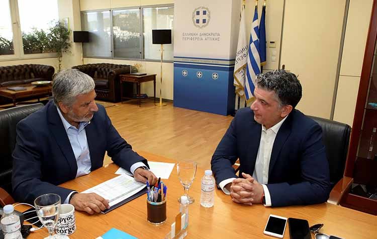 Πεζογέφυρα και έργα οδοποιίας ζήτησε από τον Γ. Πατούλη ο Ξ. Μανιατογιάννης