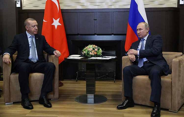 Επικοινωνία Πούτιν - Ερντογάν για την Αγία Σοφία