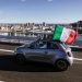 To ηλεκτρικό Fiat 500 εγκαινίασε τη νέα γέφυρα San Giorgio στη Γένοβα