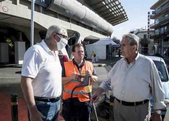 Θ. Αμπατζόγλου: «Με νέα μέσα εξελίσσουμε το επίπεδο της καθαριότητας στη πόλη»