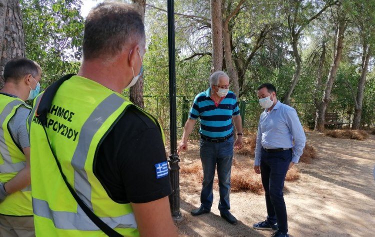 Θ. Αμπατζόγλου: «Εργαζόμαστε καθημερινά για ένα καθαρό και ασφαλές Μαρούσι»