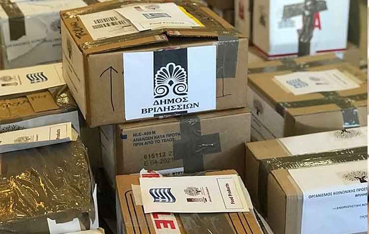 Παραδόθηκε η πρώτη αποστολή ανθρωπιστικής βοήθειας για το Λίβανο