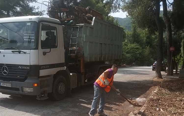 Στις επάλξεις και τα Σαββατοκύριακα η Υπηρεσία Καθαριότητας
