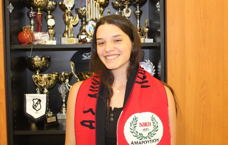 Ενισχύθηκε με Βασιλική Νικολογιάννη η Νίκη Αμαρουσίου