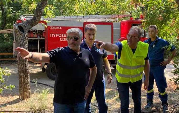 Απόπειρα εμπρησμού στο Πεδίον του Άρεως - Παρέμβαση της Περιφέρειας για φύλαξη των πάρκων