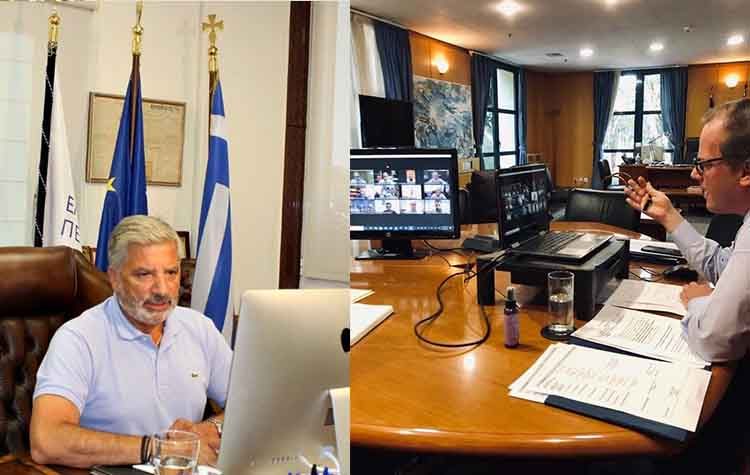 Παρέμβαση Πατούλη στην διάσκεψη Καραμανλή – περιφερειαρχών για τα 32 δισ. του Ταμείου Ανάκαμψης