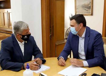 Συνάντηση Πατούλη - Κικίλια για την πανδημία στην Αττική