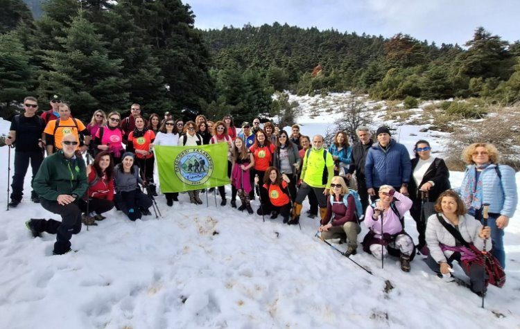 Σύλλογος Πεζοπόρων… εντός και εκτός Αττικής τον Φεβρουάριο