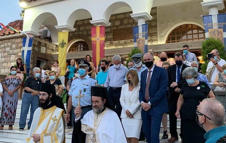 Ευχαριστίες Σαραούδα μετά το πέρας των εκδηλώσεων της Μεταμόρφωσης του Σωτήρος