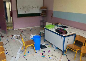 Βανδαλισμοί στο Δημοτικό Σχολείο Νέας Πεντέλης (φωτο)