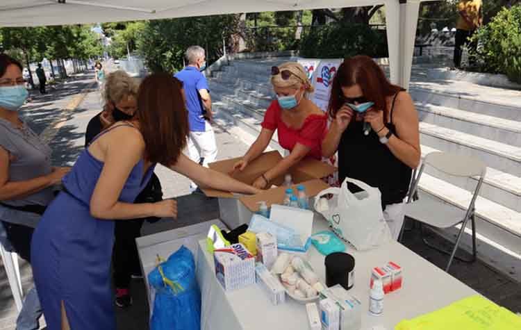 Έμπρακτη στήριξη από τους Χαλανδραίους στην «πληγωμένη» Βηρυτό