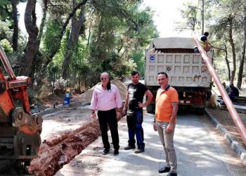 «Μπρος» οι μηχανές για το έργο αποχέτευσης ακαθάρτων στη Δροσιά