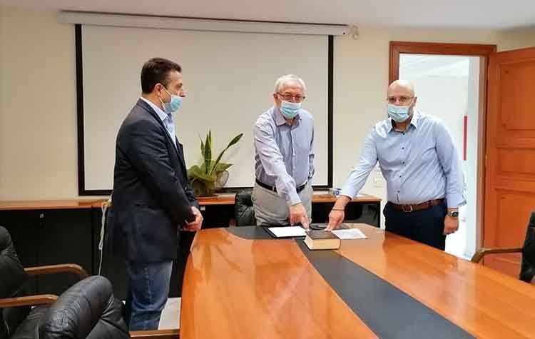 Ορκίστηκε δημοτικός σύμβουλος ο Δημήτρης Κουτσουβέλης