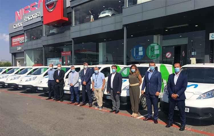 Η Nissan παραδίδει 10 αμιγώς ηλεκτρικά φορτηγά e-NV200 στην Telefónica