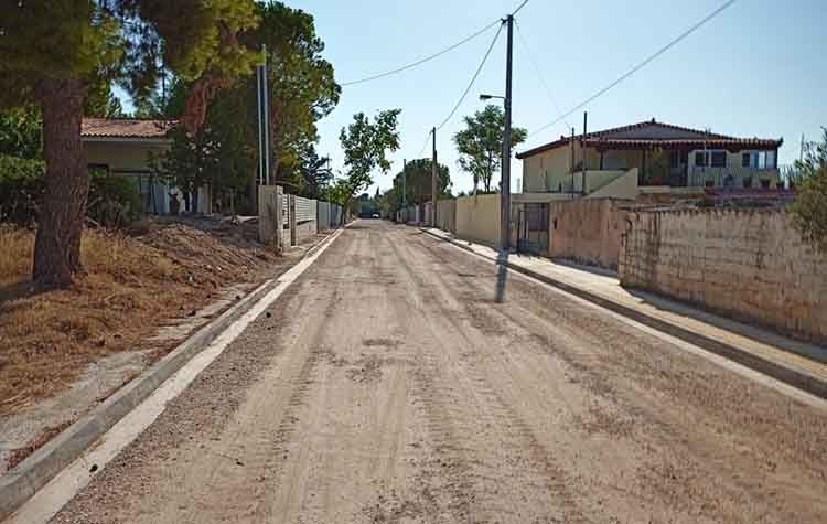 Νέα έργα οδοποιίας από τον Δήμο Παλλήνης