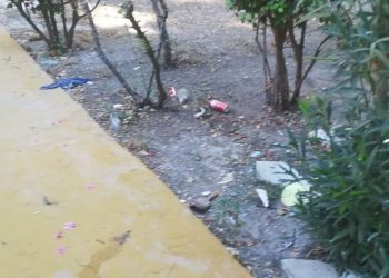 Στόχος βανδαλισμών το ανακαινισμένο προαύλιο του 1ου ΓΕΛ