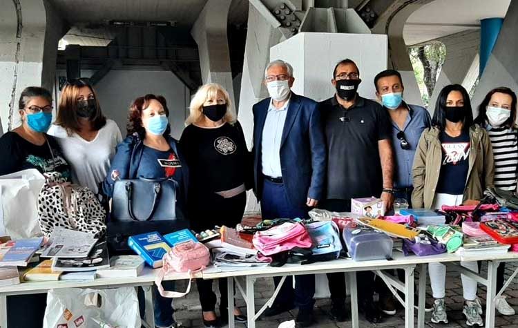 Συγκέντρωσαν σχολικά είδη στον σταθμό ΗΣΑΠ οι Μαρουσιώτες