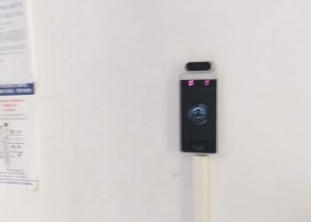 Σύστημα θερμομέτρησης στην είσοδο του Δημαρχείου