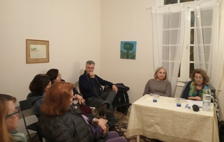 Εικόνα από προηγούμενη συνάντηση της λέσχης ανάγνωσης