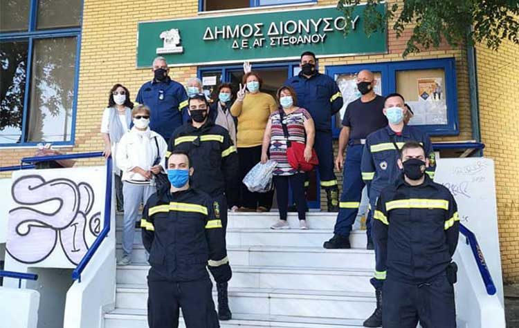 Οι εθελοντές Πολιτικής Προστασίας Αγίου Στεφάνου προσέφεραν ζωή