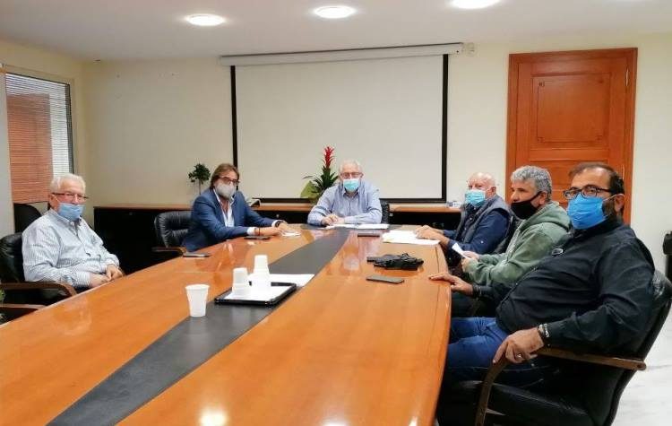 Συνάντηση του Θ. Αμπατζόγλου με τον Α.Ο. Παραδείσου