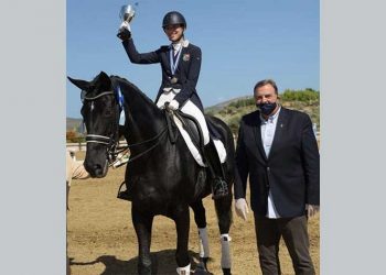 Η Μαρουσιώτισσα Δέσποινα Σιδηρά πρωταθλήτρια στην ιππική δεξιοτεχνία