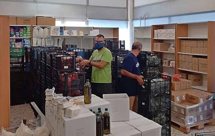 Συνεχίστηκε η επισιτιστική διανομή με επικεφαλής το Μαρούσι