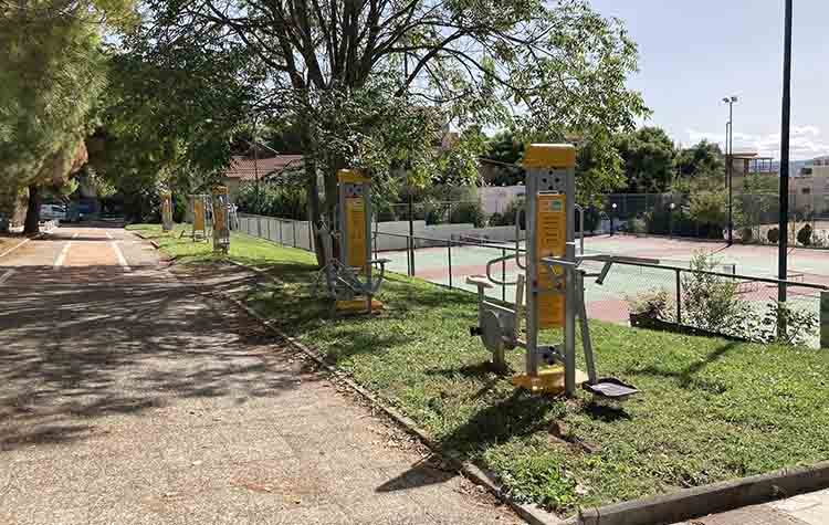 Δύο νέα υπαίθρια γυμναστήρια τέθηκαν στην διάθεση των δημοτών