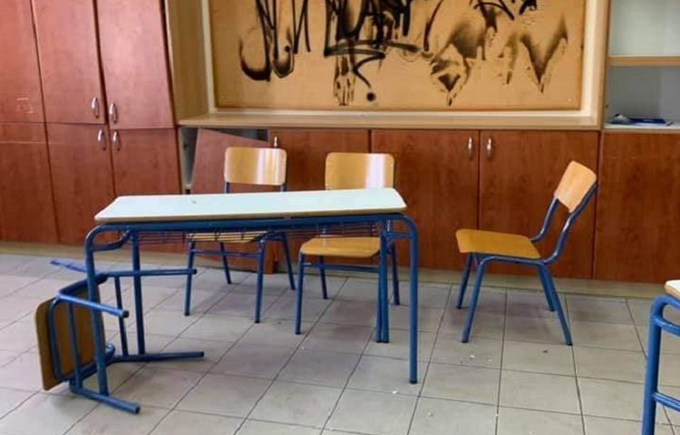 Μηνυτήρια αναφορά από τον Δήμο για τις καταστροφές στο 3ο ΓΕΛ