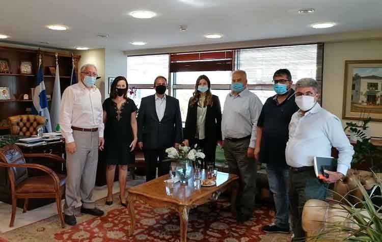 Συναντήσεις Αμπατζόγλου με Λ. Κεφαλογιάννη και τον νέο πρόεδρο του ΙΓΕ