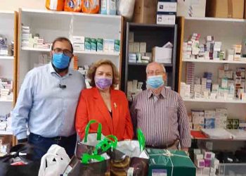 Yγειονομικό υλικό και φαρμάκων από την Τ.O Ν.Δ. Αμαρουσίου στο Κοινωνικό Φαρμακείο