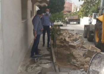 Έργα για την διάνοιξη της οδού Ασκληπιού