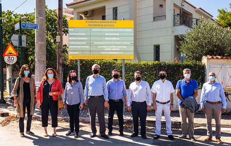 Παραδόθηκαν δύο έργα στην Νέα Ερυθραία