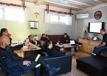 Εκπαίδευση από την Ομάδα Εθελοντών Δασοπυροσβεστών Διασωστών